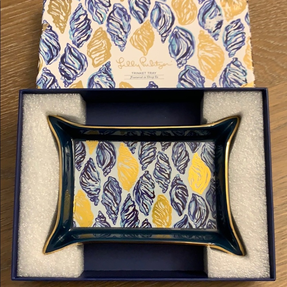 NWT Lilly Pulitzer Trinket Tray in Drop In